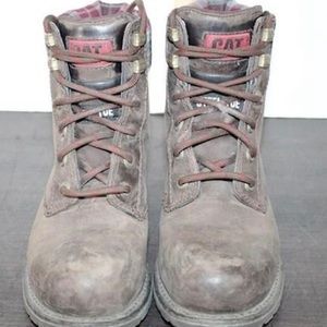 CAT Women's Kenzie 6" Steel Toe Waterproof Slip-resistant Work Boot P90394